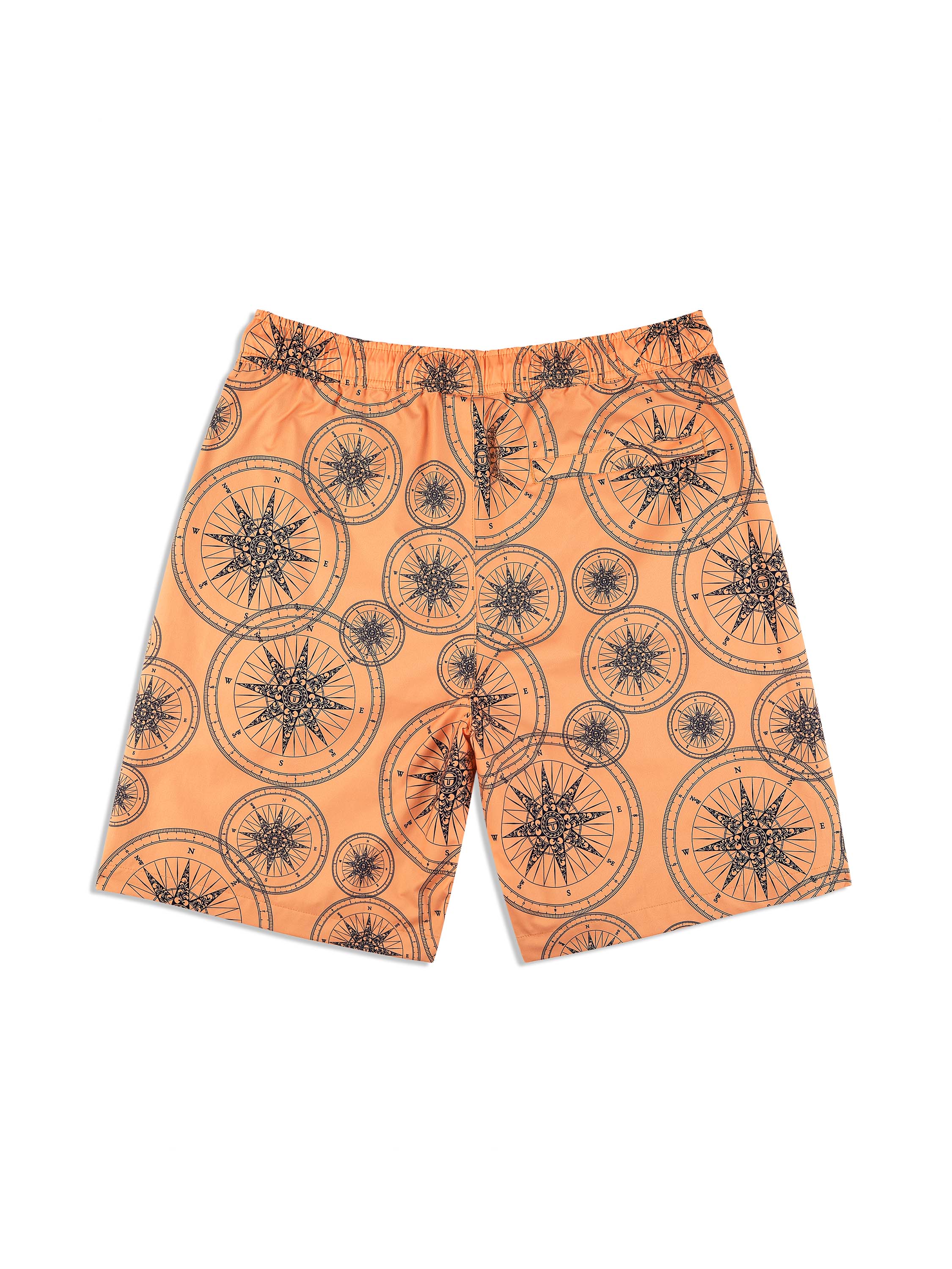 Falito Men's Quick-Dry Swim Shorts - Tangerine Orange for Beach, Pool & Summer Water Sports | Lightweight & Comfortable Swim Trunks