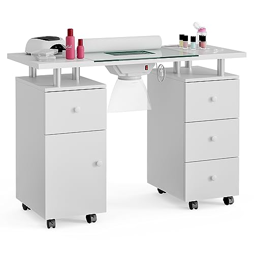 White-glass Table