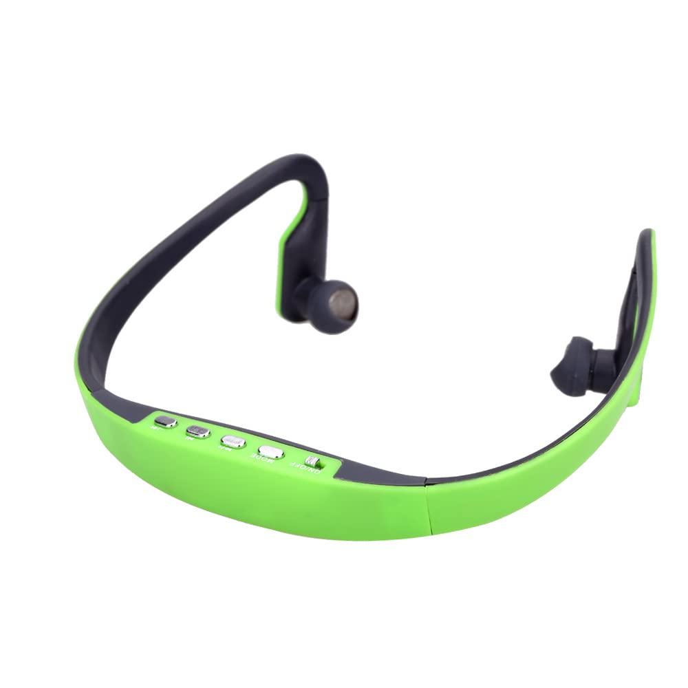 Portable Wireless Sports Headphones with FM Radio, MP3 Player, and Mini USB Port - Perfect for Running, Gym, and Outdoor Activities