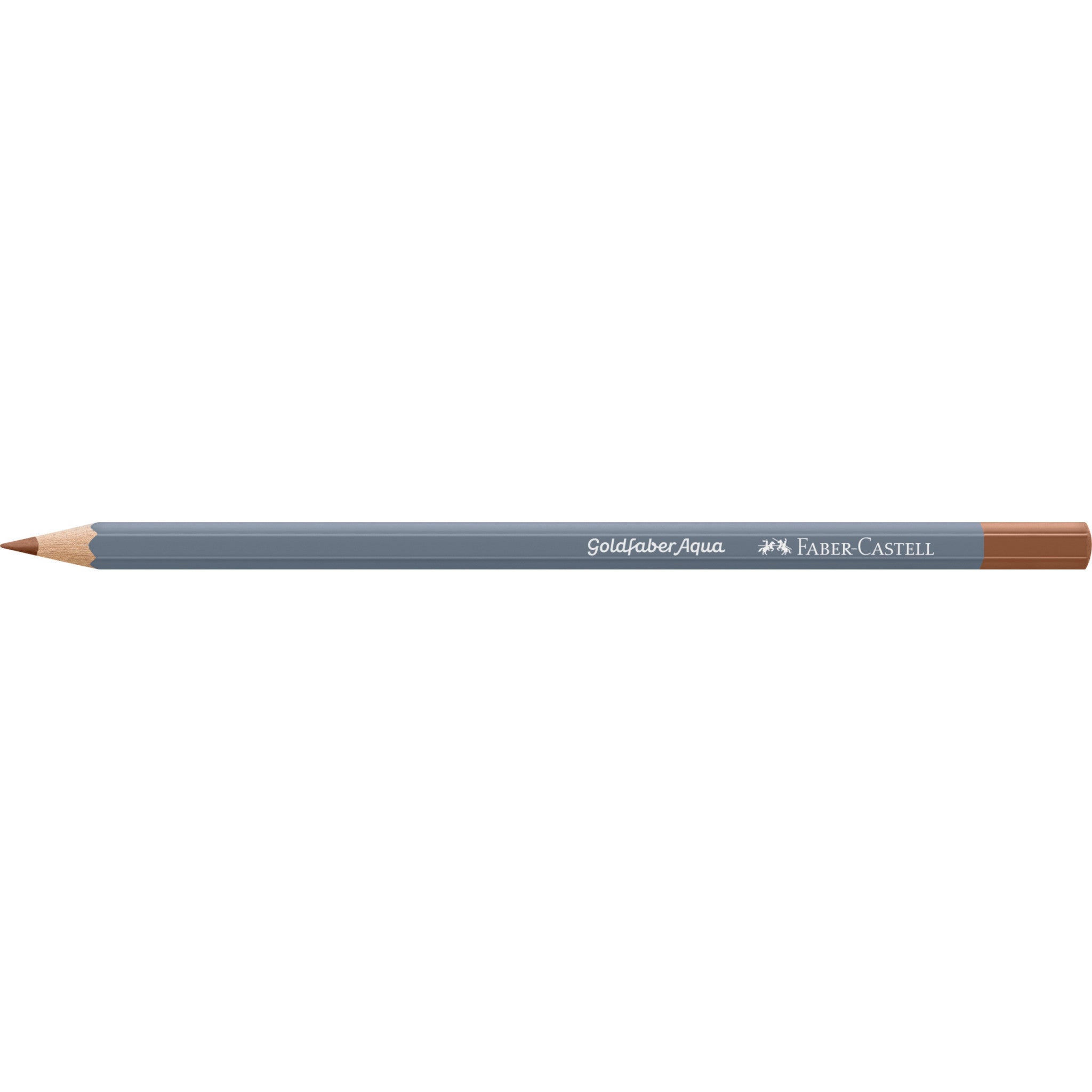Goldfaber Aqua Watercolor Pencil - #283 Burnt Sienna (114697) | Premium Art Supplies for Painting, Sketching & Mixed Media Projects