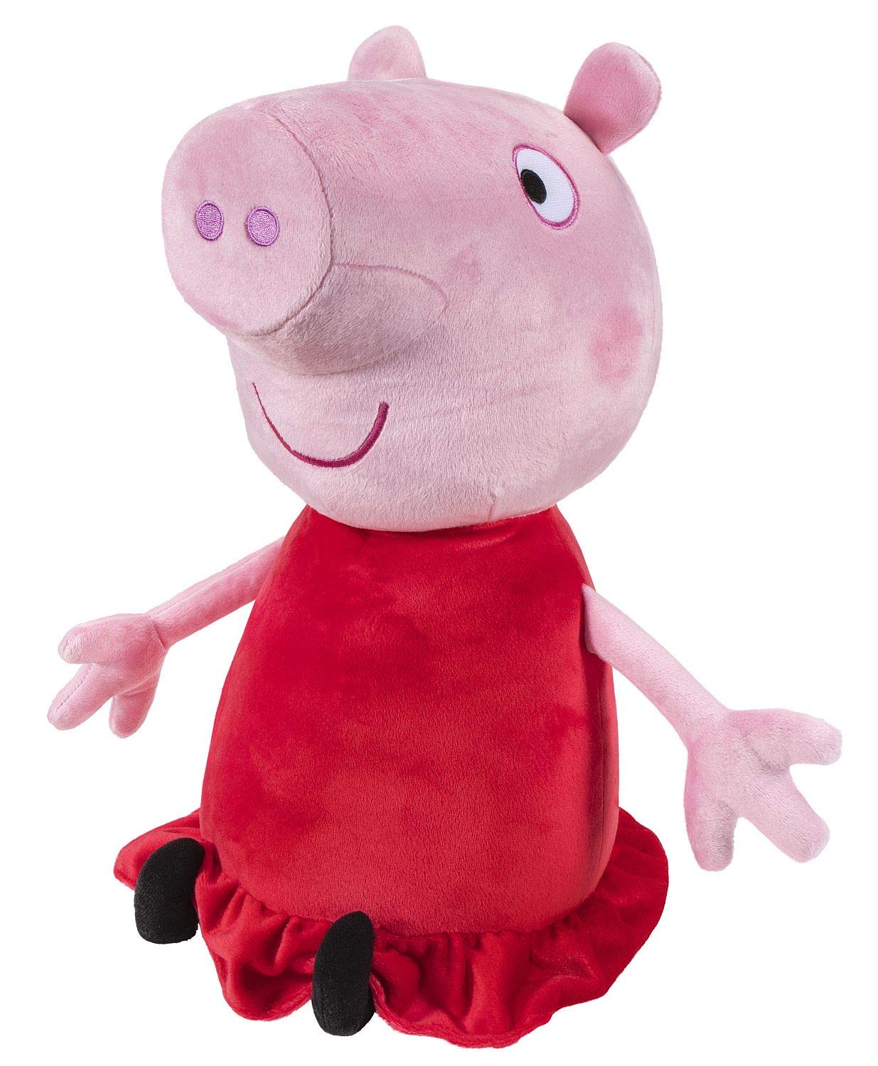 Peppa Pig PEP0726 Deluxe Soft Plush Stuffed Animal Toy - 22 Inch Cuddly Pig for Kids Ages 2+ | Perfect for Bedtime Snuggles, Playtime & Gifts | Official Licensed Peppa Pig Plush Toy for Toddlers & Preschoolers