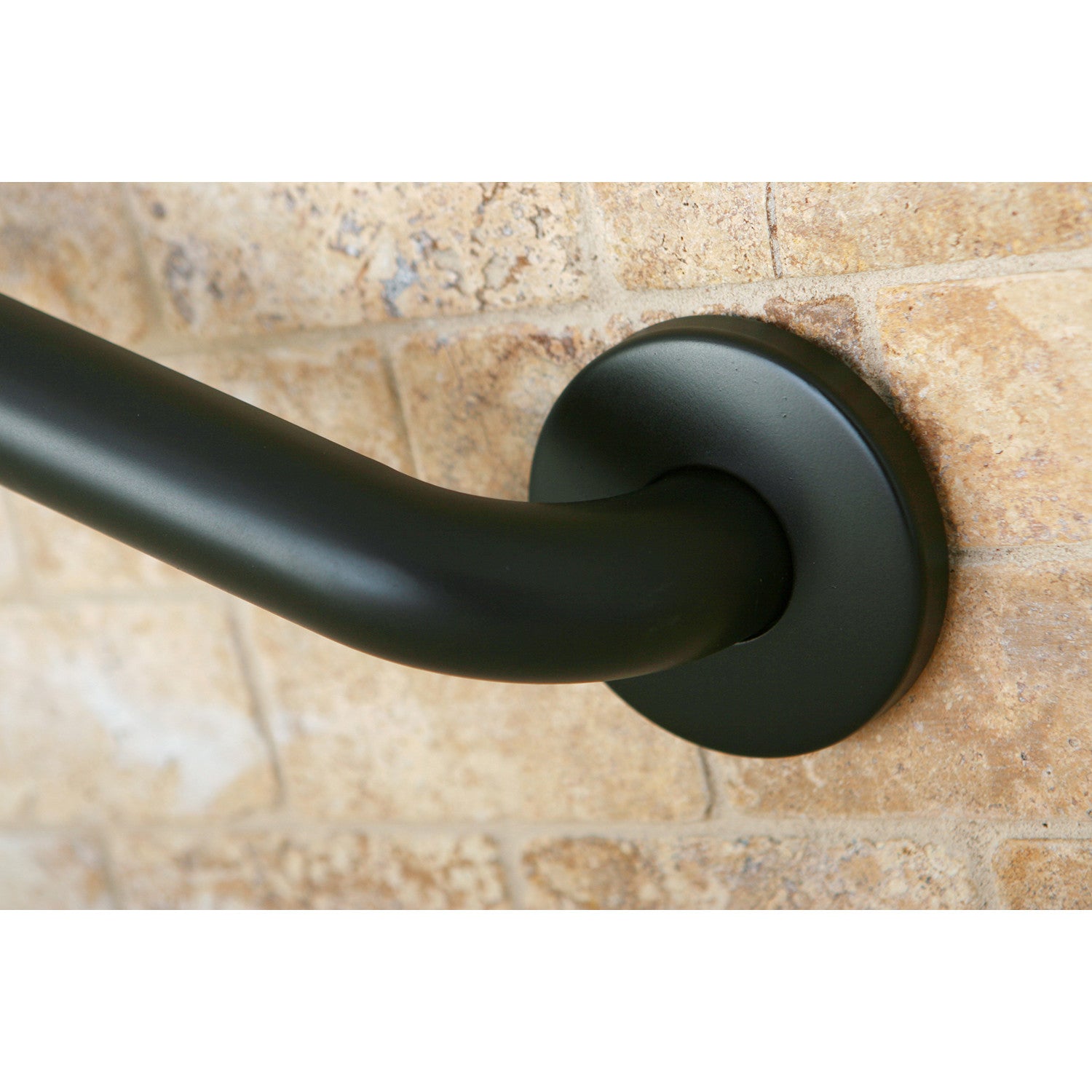 Americana Thrive In Place DR114185 18-Inch Stainless Steel Grab Bar, Oil Rubbed Bronze Finish - Bathroom Safety Handle for Seniors & ADA Compliance, Perfect for Showers & Toilets