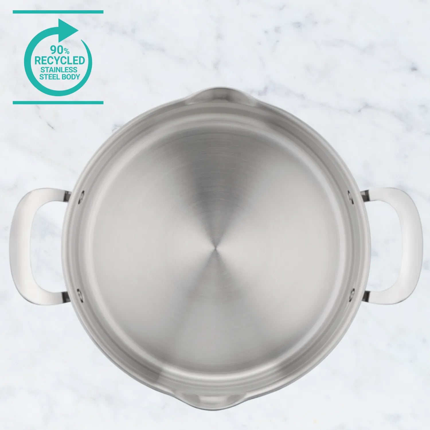 Jamie Oliver by Tefal 3-Piece Stainless Steel Induction Cookware Set with Lids - Perfect for Home Cooking, Professional Kitchens & Induction Stovetops