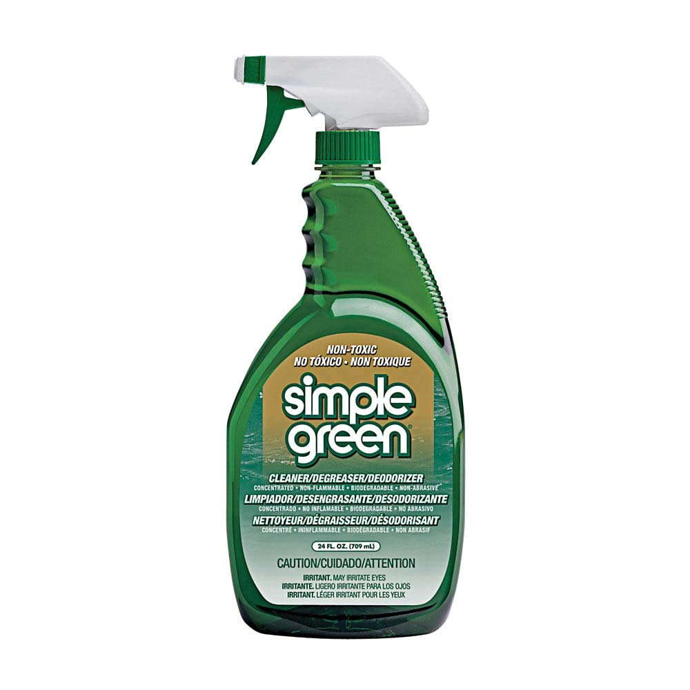 Simple Green All-Purpose Cleaner & Degreaser - Concentrated Formula (24 Oz, Pack of 12) | Multi-Surface Cleaning for Kitchen, Bathroom, Garage & Outdoor Use | Safe for Home & Commercial Cleaning
