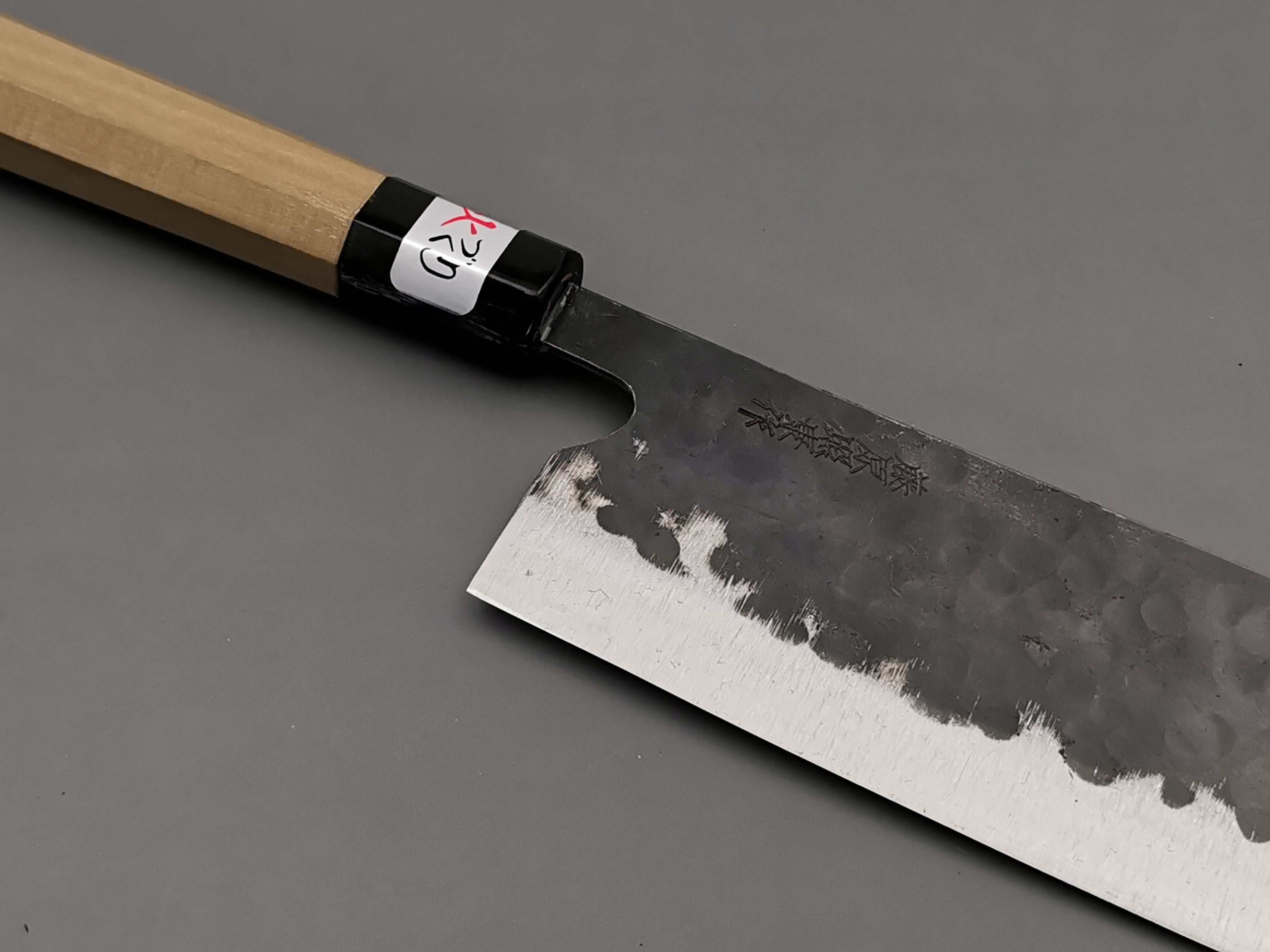 Premium Fujiwara Denka Nakiri Japanese Chef Knife - High-Carbon Steel Blade for Precision Vegetable Cutting - Ideal for Home Cooks & Professional Chefs - Perfect for Slicing, Dicing & Chopping Vegetables