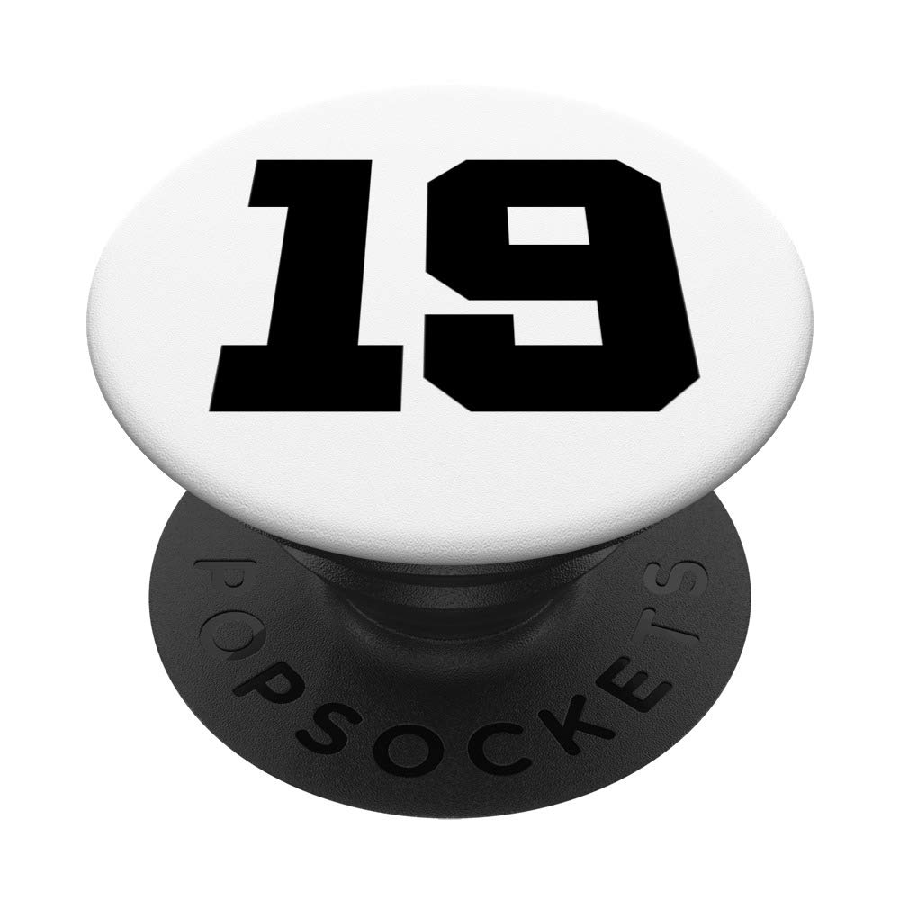 Custom Number 19 Jersey for Sports Fans - Perfect for Football, Basketball & Soccer Games