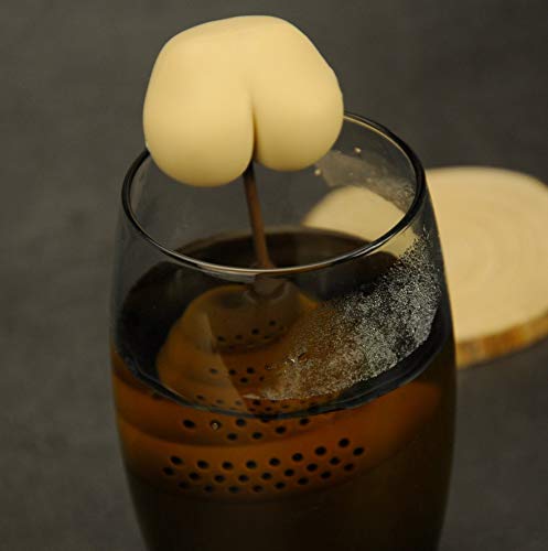 VARWANEO Funny Stool-Shaped Tea Infuser Ball - Loose Leaf Tea Strainer Filter for Hot & Iced Tea - Perfect for Home, Office & Gift Giving