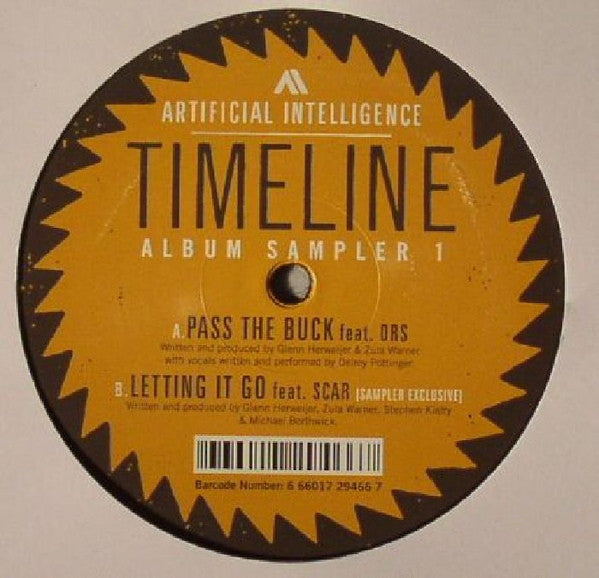 Artificial Intelligence – Timeline Album Sampler 1 12 Metalheadz – METALP006S1 | Drum & Bass Vinyl Record | Perfect for DJ Sets & Electronic Music Collectors