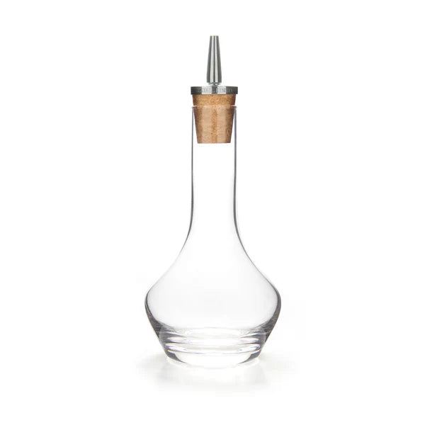 Premium Glass Bitters Bottle with Cork Dasher - 2oz Classic Cocktail Dropper for Old Fashioned, Manhattan & Mixology - Perfect for Home Bars & Professional Bartenders