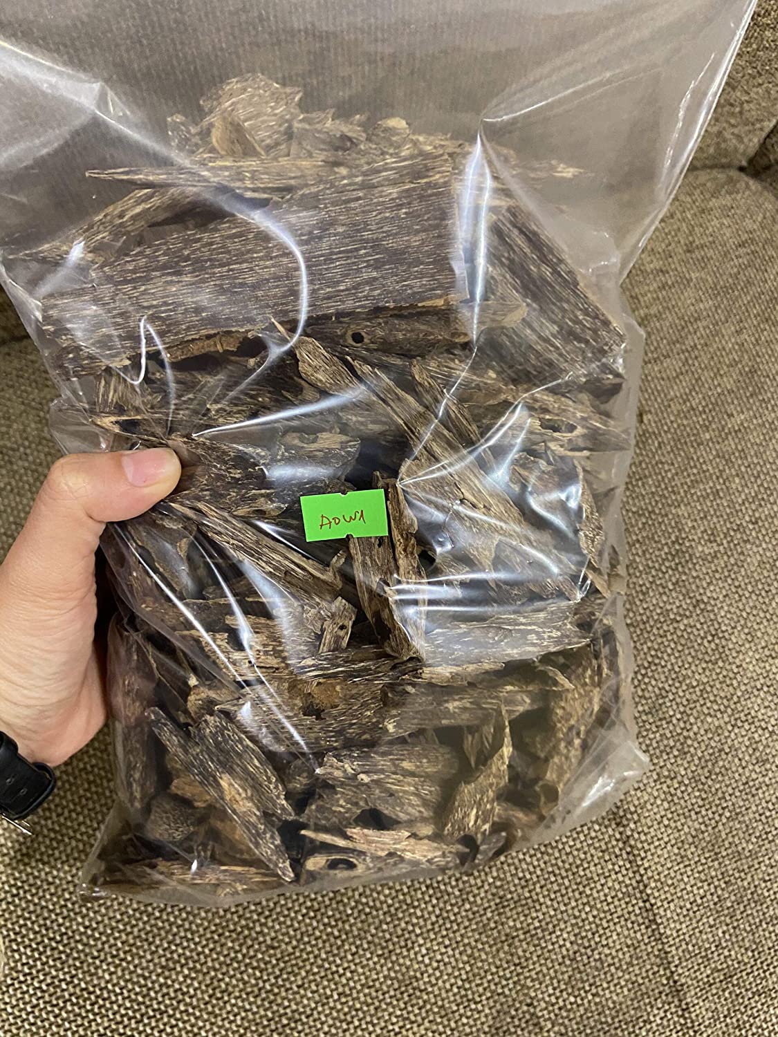 Premium Grade A+++ Wild Agarwood Chips - 100% Natural Aloeswood Incense from Quang Nam, Vietnam (500g) | Luxury Aromatherapy, Meditation & Spiritual Ceremonies
