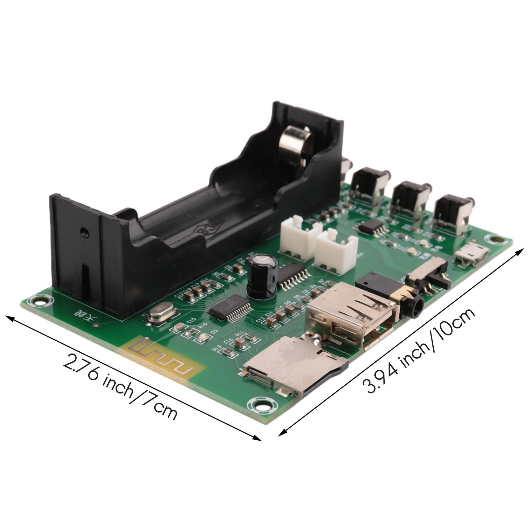 XH-A150 10W Bluetooth Power Amplifier Board - DIY Rechargeable Speaker Kit with Lithium Battery for Home, Car, and Outdoor Use