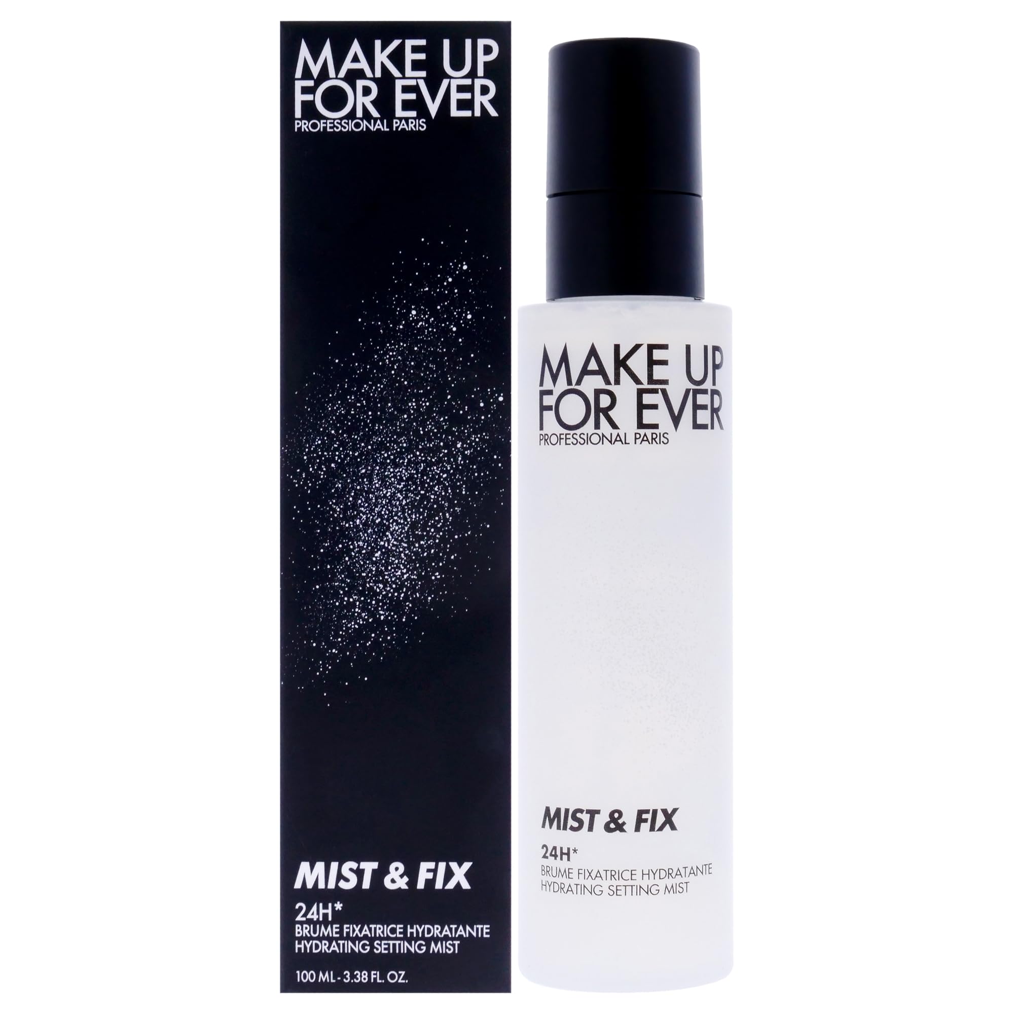Make Up For Ever Mist & Fix 24-Hour Hydrating Setting Spray - 3.4 oz | Long-Lasting Makeup Finish for Women | Perfect for Weddings, Photography & All-Day Wear