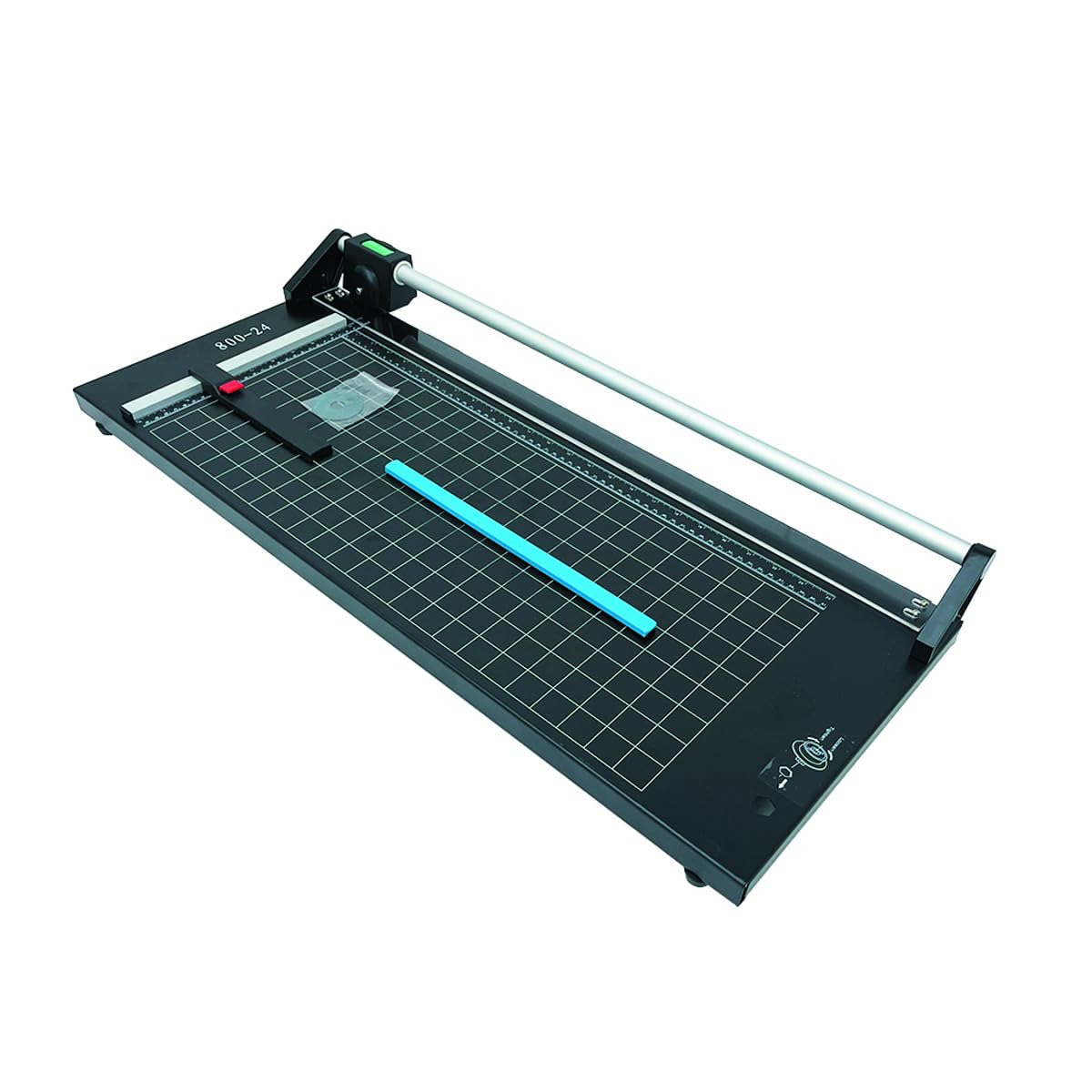 INTBUYING 24 Inch Commercial Manual Precision Rotary Paper Trimmer - Heavy Duty Paper Cutter for Photo Paper, Film, Laminating Sheets & Office Documents | Perfect for Crafting, Scrapbooking & Office Use