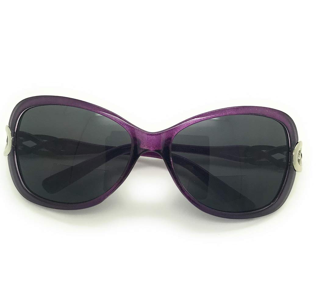 Bifocal Sunglasses for Women - UV Blocker Reading Glasses for Outdoor & Driving