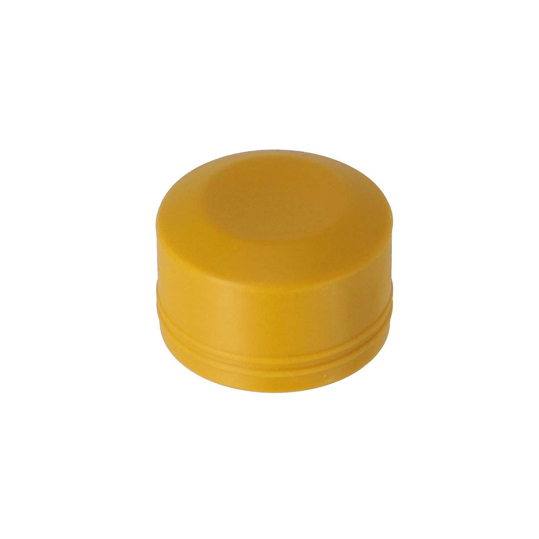 Burley Flat Dust Cap for Push Button Wheels - Yellow | Bike Wheel Dust Cover for Trail & Commuter Bikes | Durable Cycling Accessory for Road & Mountain Bikes