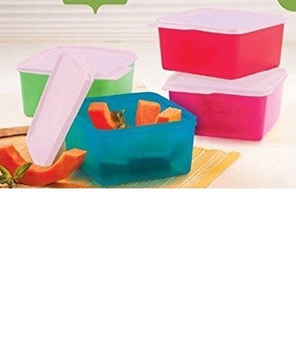 Tupperware Keep Fresh Airtight Food Storage Containers - 1.2L (40oz) Set of 4, BPA-Free Plastic Kitchen Organizers for Meal Prep, Leftovers & Pantry Organization - Perfect for Home, Office & Picnics
