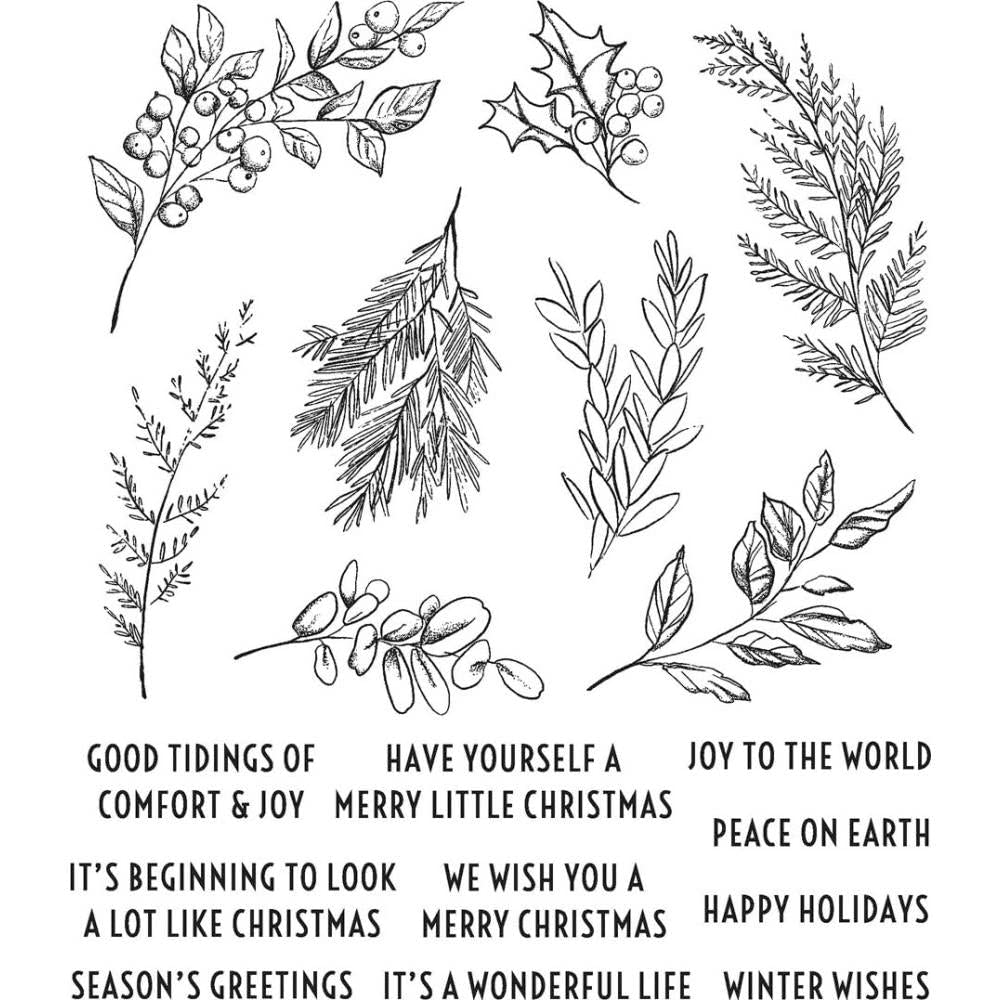 Tim Holtz Cling Stamps 7