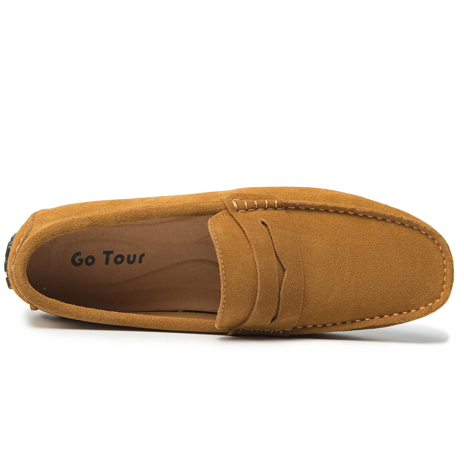 Men's Penny Loafers Slip-On Moccasin Driving Shoes - Comfortable Casual Boat Shoes for Work, Travel & Everyday Wear
