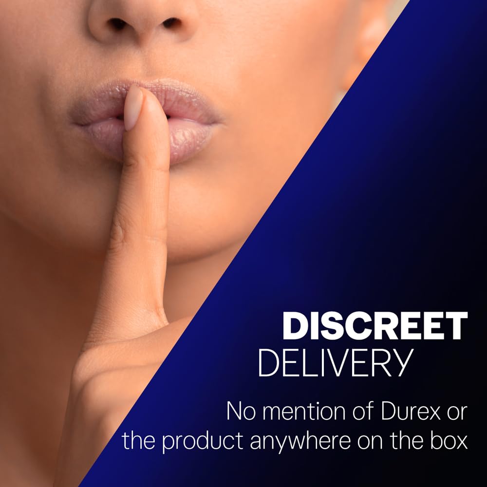 Durex Intense Water-Based Lubricant Gel for Men & Women - 50ml | Long-Lasting, Smooth Personal Lubricant for Enhanced Intimacy & Comfort | Perfect for Couples & Sensual Massage