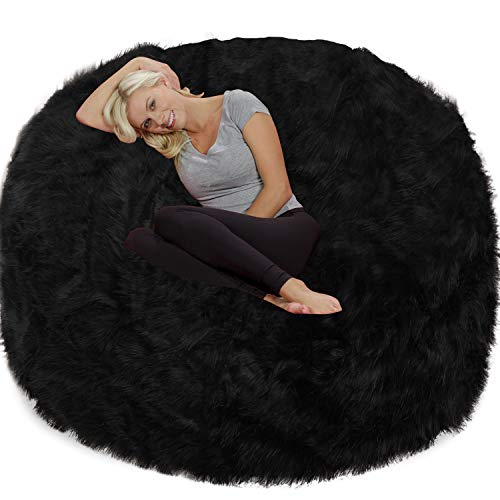 Plush Faux Fur - Black