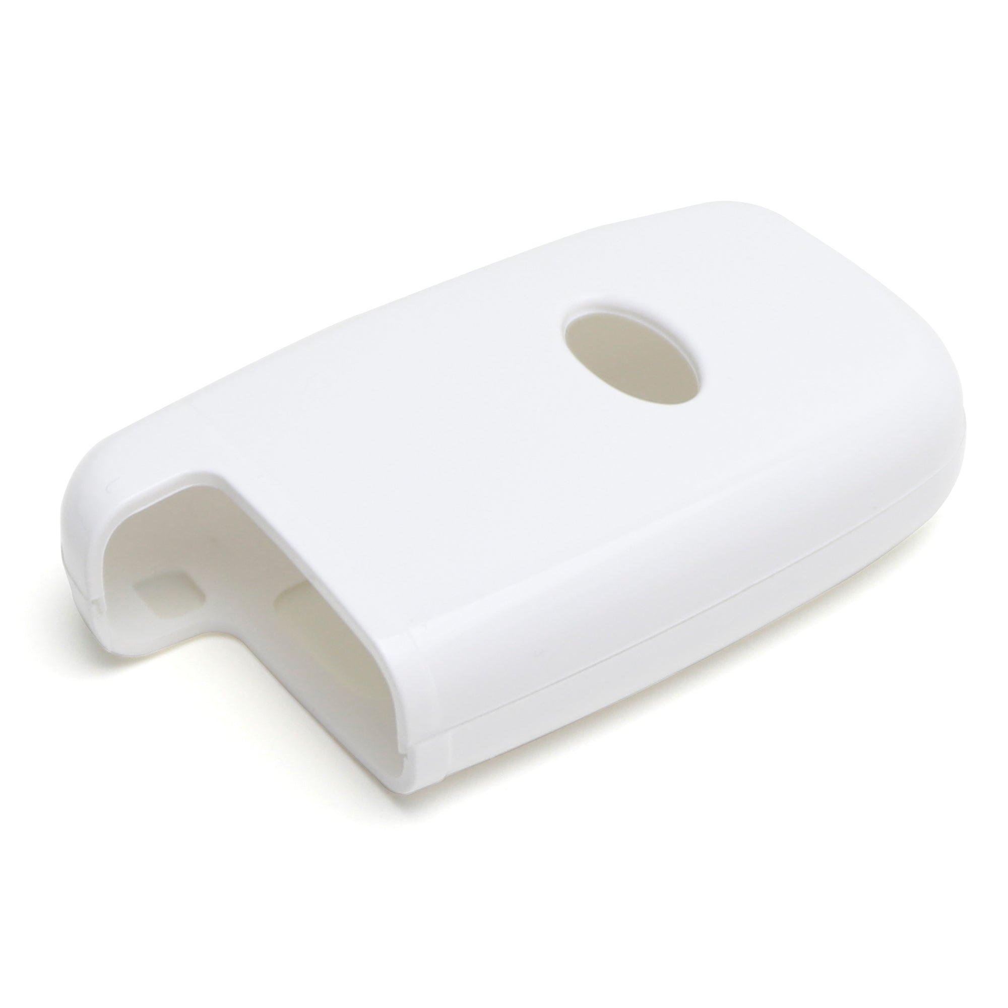 Exact Fit Glossy White Remote Smart Key Shell Cover for Hyundai Kia - Durable Protection & Stylish Upgrade for Car Keys (Perfect for Everyday Use & Travel)