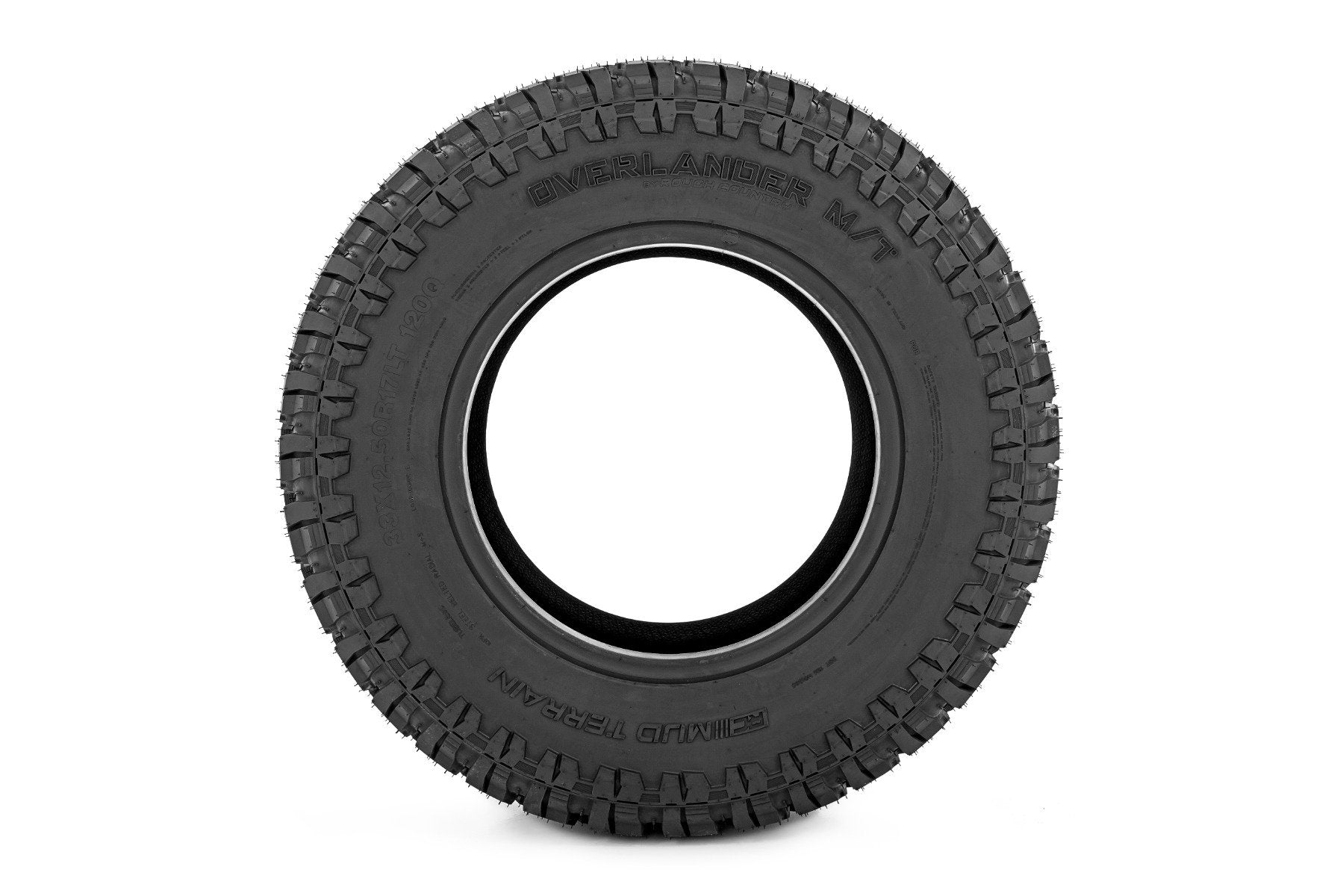 Rough Country Overlander M/T 285/70R17 All-Terrain Off-Road Tires (97010123) - Perfect for Jeep Wrangler, Toyota Tacoma & 4x4 Adventure Vehicles