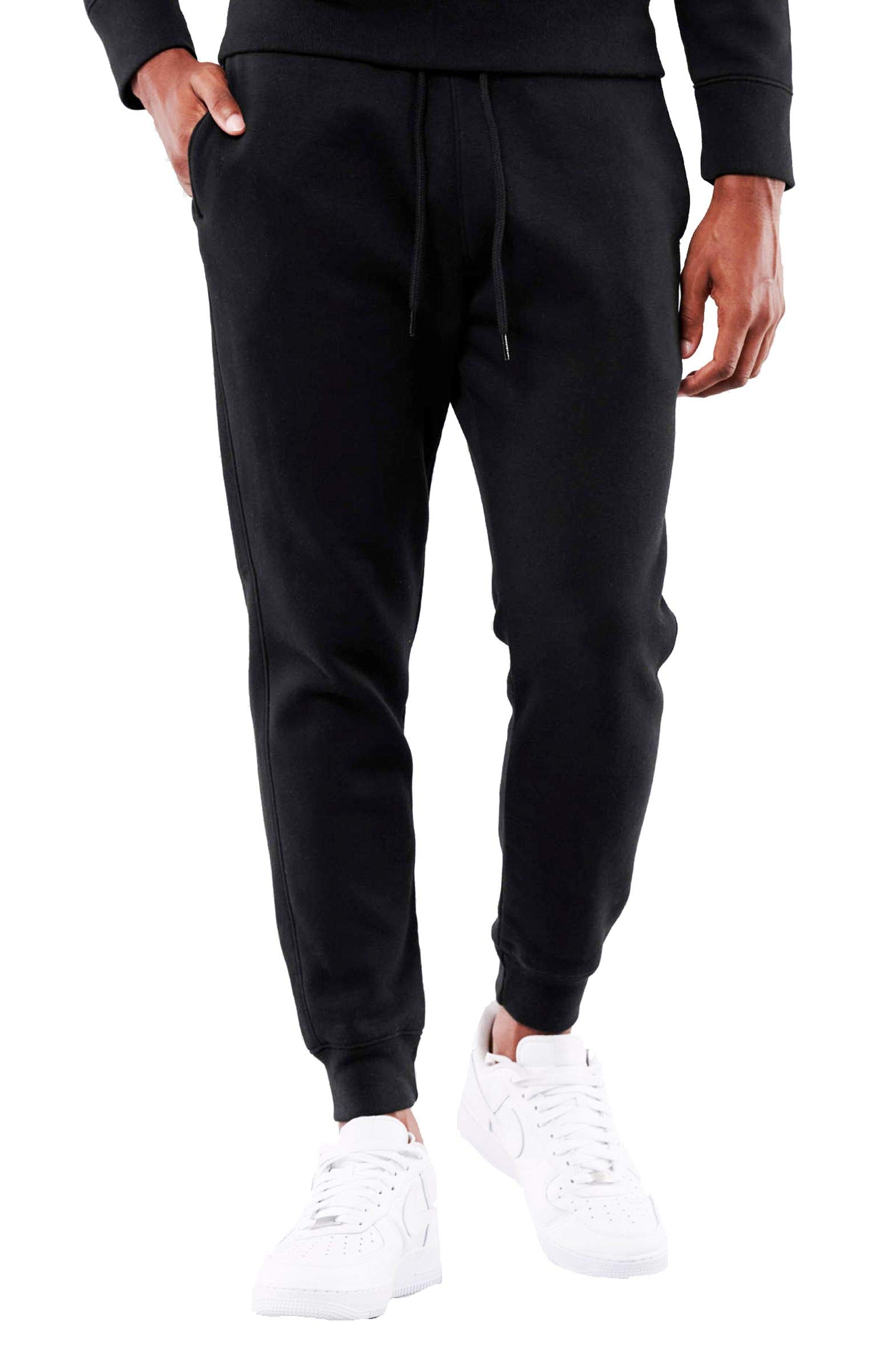 Men's Slim Fit Joggers Sweatpants - Cotton Folks CF U Comfies | Gym Workout & Lounge Pants | Comfortable Athletic Wear for Running, Yoga & Casual Outfits | Designed in California