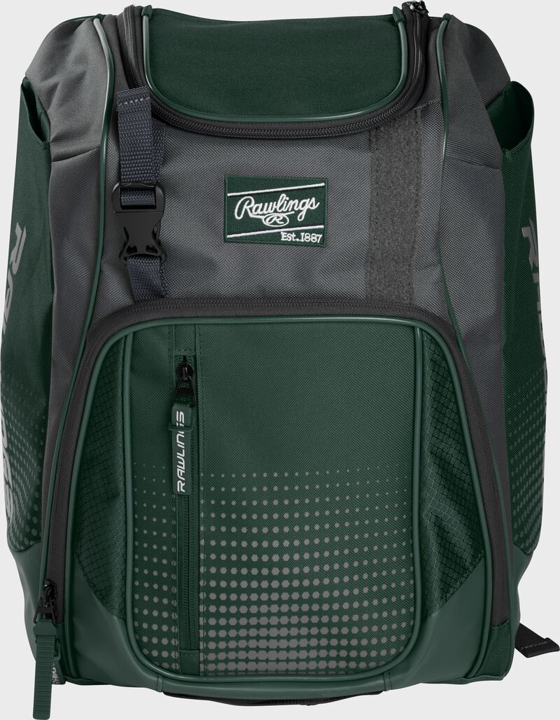 Rawlings Franchise Backpack - Durable Baseball Backpack for Players & Coaches - Perfect for Sports Gear, School & Travel