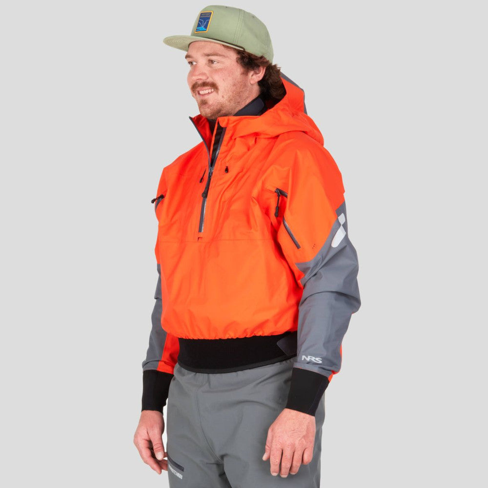 NRS Riptide Men's Waterproof Paddling Jacket for Kayaking & Canoeing | Lightweight & Breathable Rain Jacket | Ideal for Outdoor Water Sports & Fishing