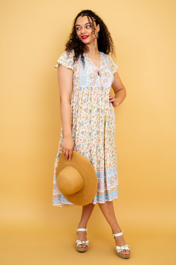 Julie Women's Casual Dress - Elegant Taupali Color, Perfect for Office Wear, Date Night & Summer Outfits