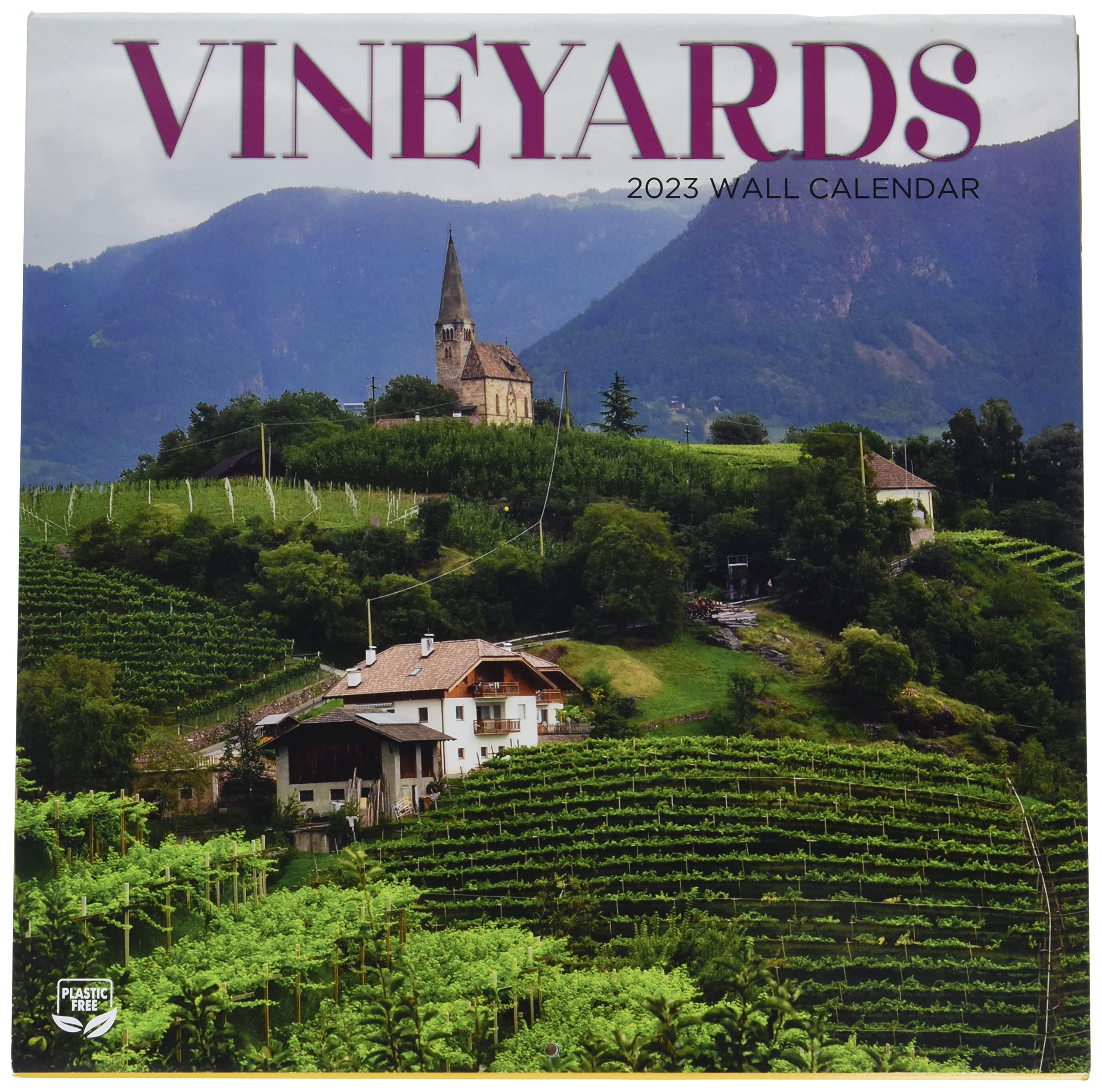 Turner Photographic Vineyards 12x12 Wall Calendar 2024 | Stunning Landscape Photography | Perfect for Home, Office & Gift Giving