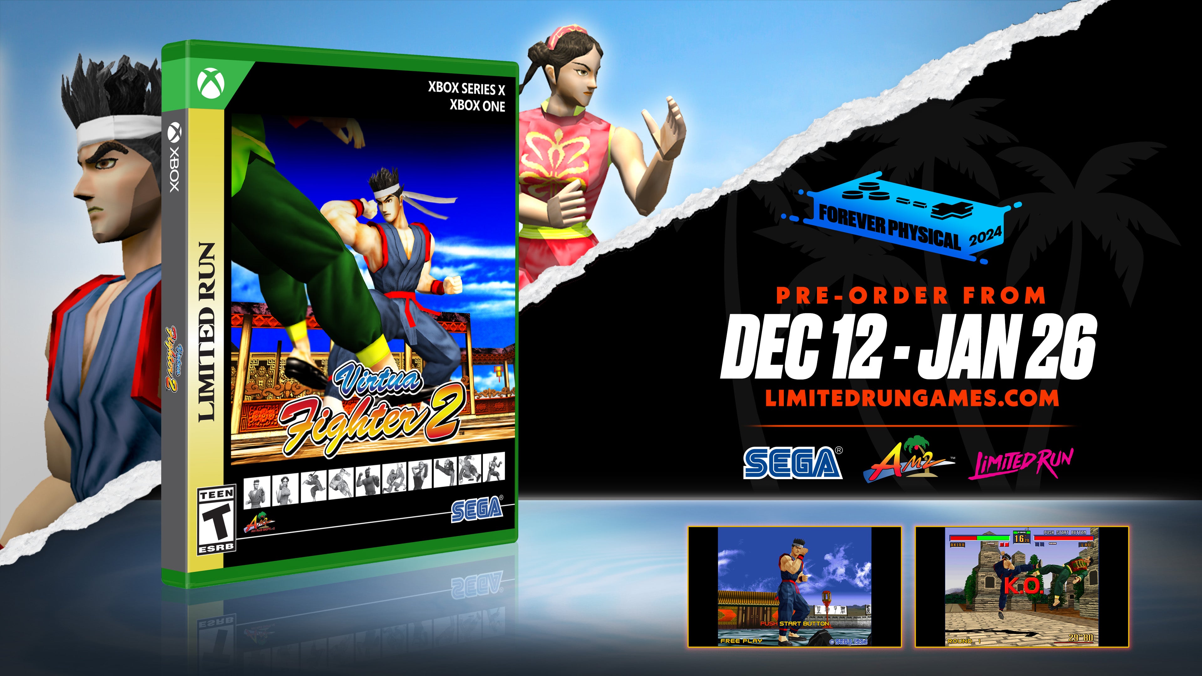Virtua Fighter 2 - Limited Edition Xbox Game | Collectible Retro Fighting Game for Xbox Series X/S & Xbox One | Perfect for Gaming Enthusiasts & Collectors