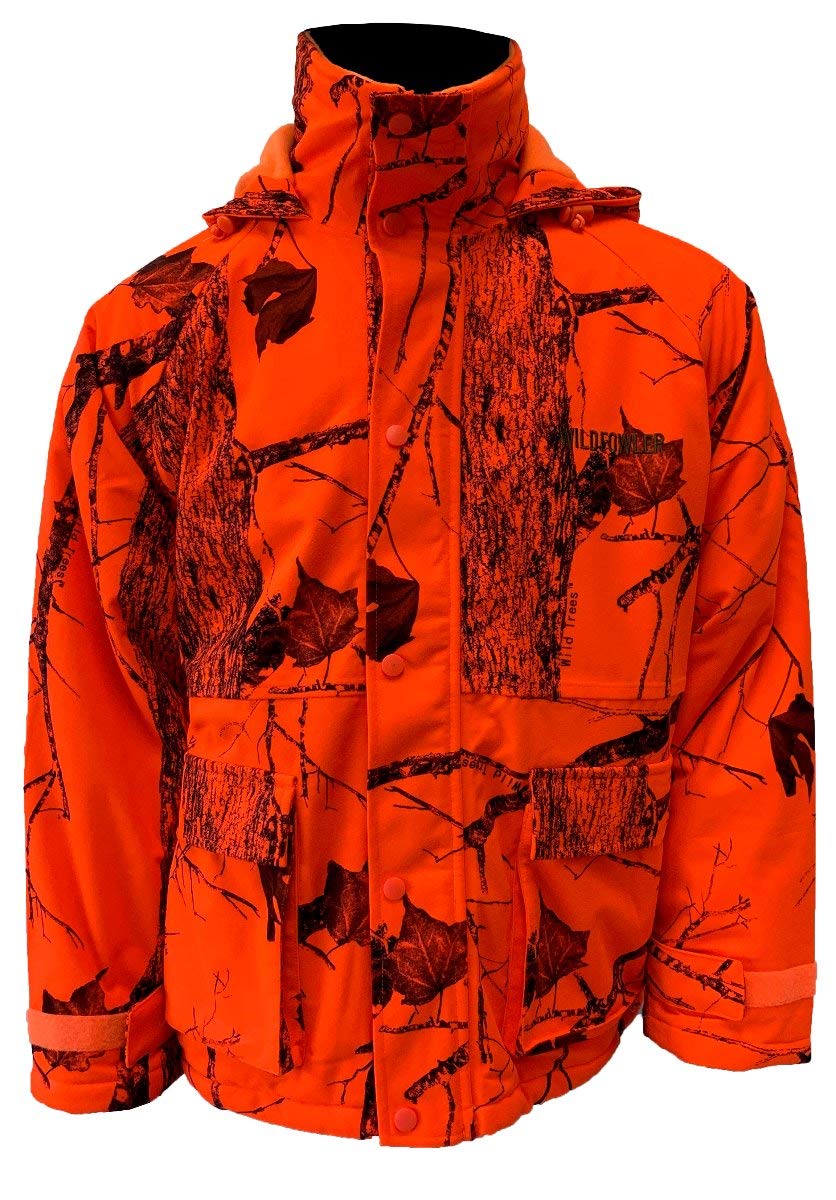 Wildfowler Men's Contoured Fit Hunting Jacket - Waterproof Camo Outdoor Coat for Deer & Waterfowl Hunting | Ideal for Cold Weather & Field Adventures