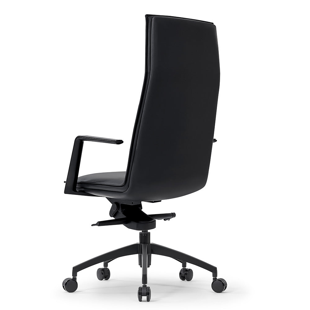 TORIN High Back Office Chair with Lumbar Support - Ergonomic Executive Desk Chair for Home & Office - Black - Perfect for Long Hours of Sitting & Work Comfort