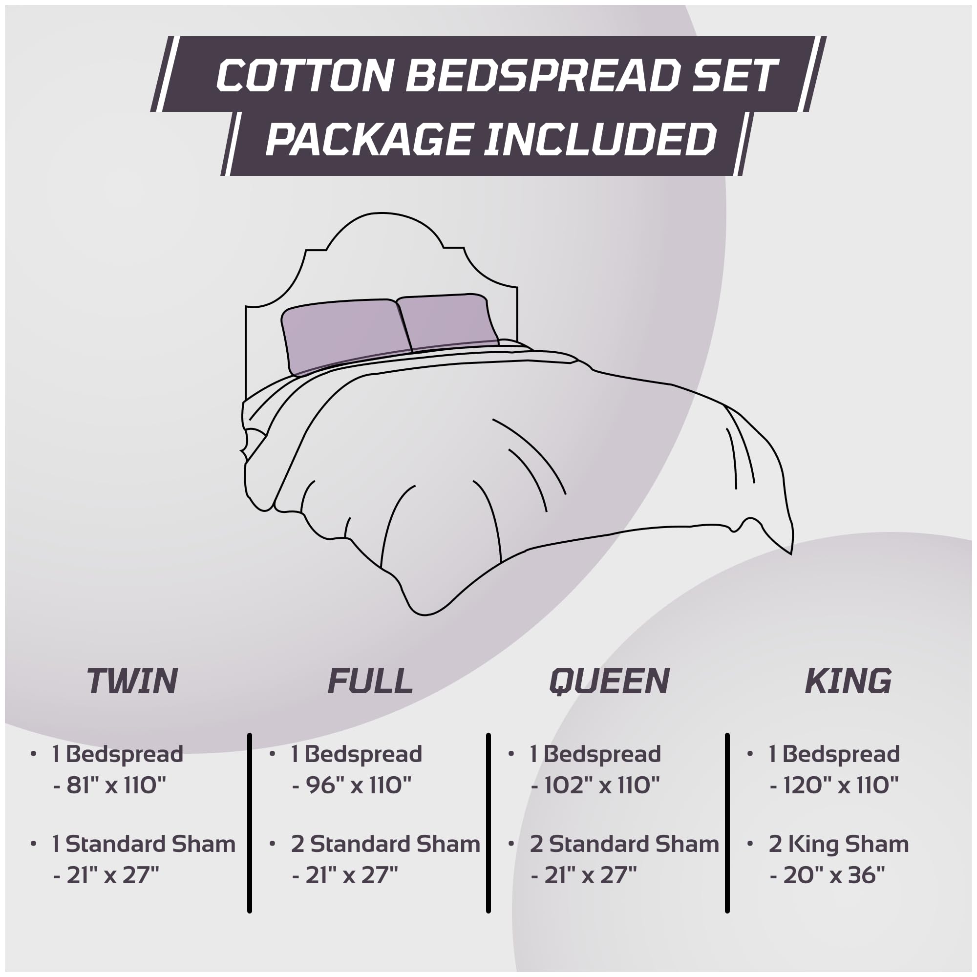 Better Trends Ivory King Bedspread Set - 100% Cotton Tufted Classic Stripe Coverlet | Soft & Cozy All-Season Bedding Set | Machine Washable 3-Piece Set - Jullian Collection | Perfect for Master Bedroom, Guest Room & Luxury Hotel Decor