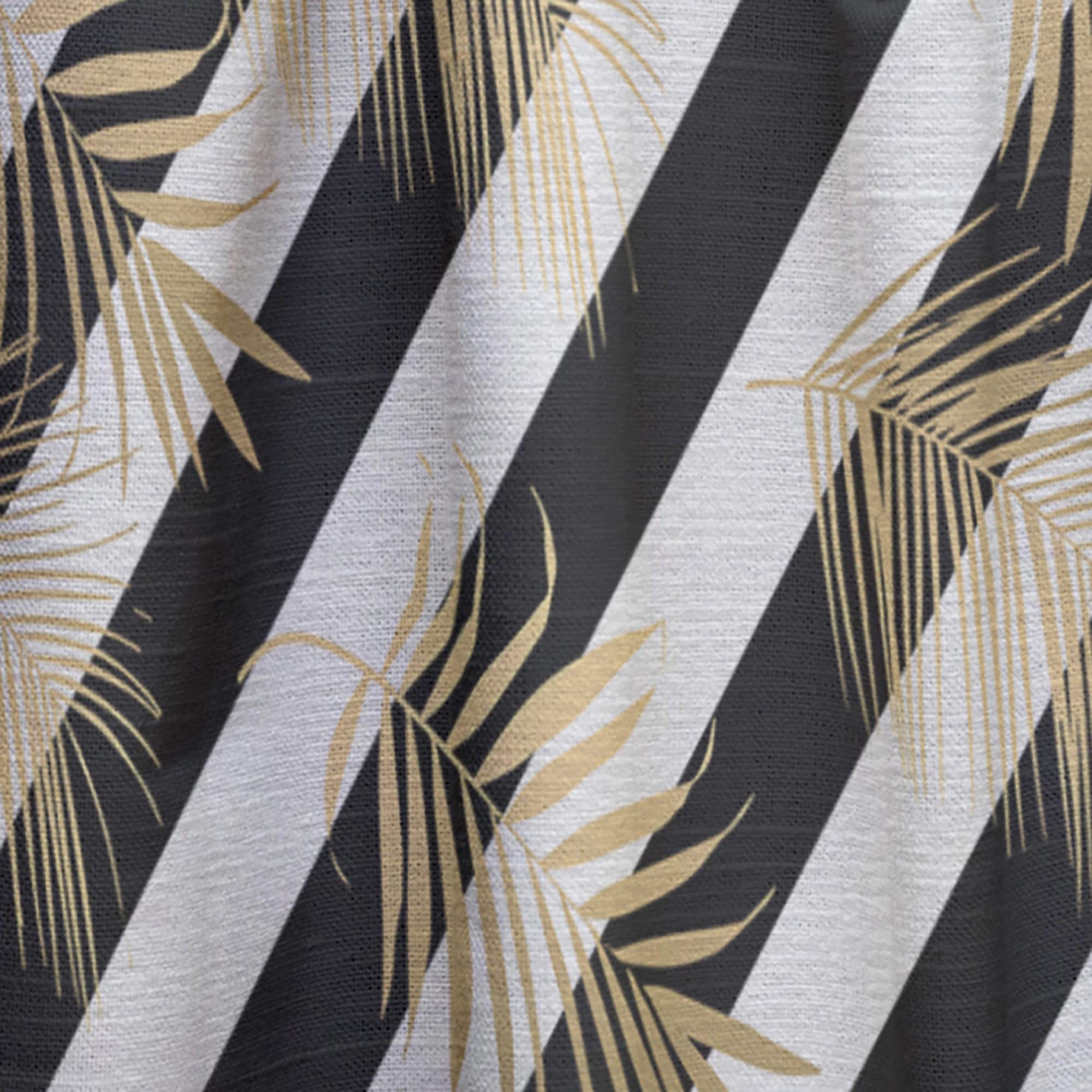 DesignQ Thermal Insulated Curtains 'Golden Foliage VII' - Single Panel 52x95 Inch - Blackout Drapes for Bedroom & Living Room - Perfect for Energy Saving & Light Control