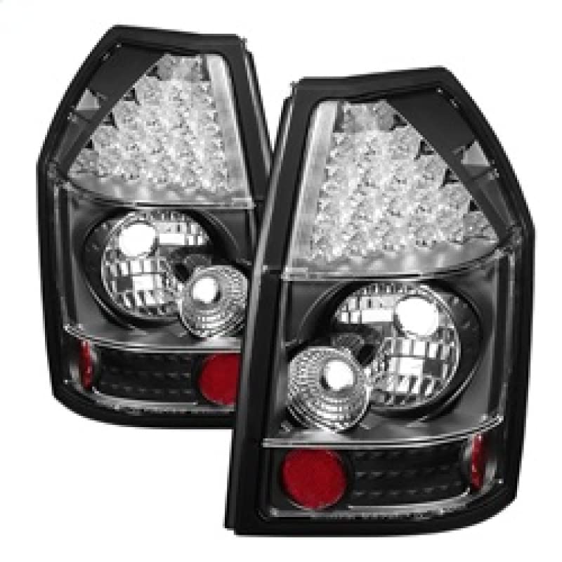 Spyder Auto 5002365 LED Tail Lights Black/Clear - High-Performance Aftermarket Brake Lights for Trucks & SUVs