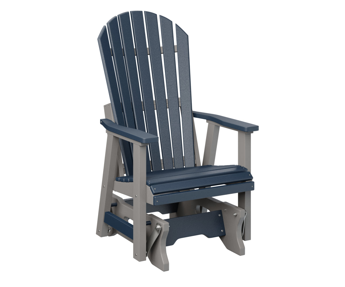 Navy Blue on Light Gray