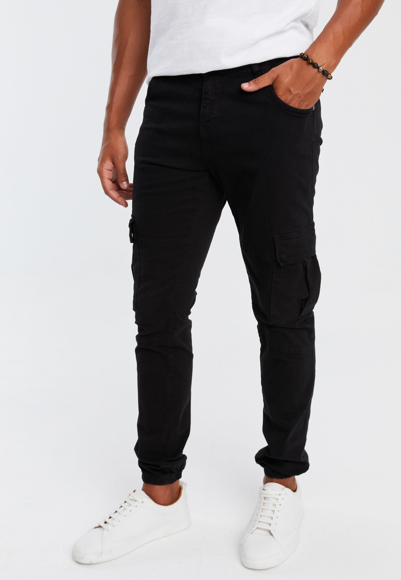 Leif Nelson Men's Slim Fit Stretch Denim Jeans LN-9285 - Comfortable & Durable for Casual Wear, Work & Outdoor Activities