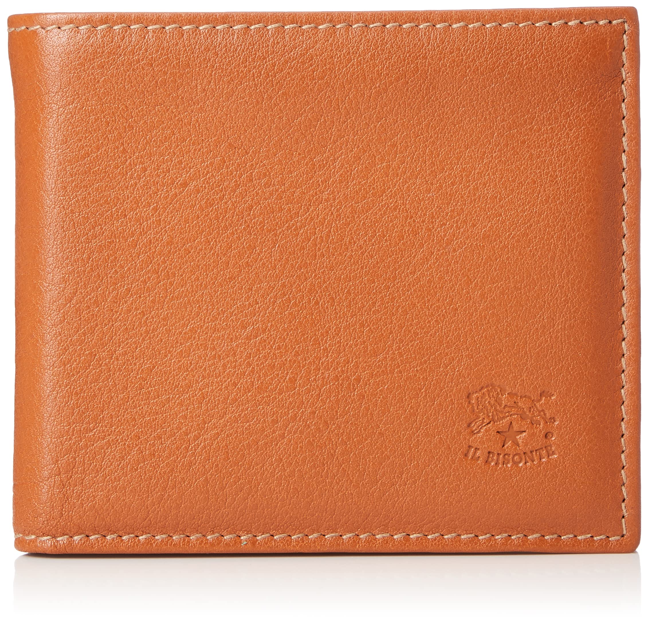 IL BISONTE Genuine Leather Men's Wallet - Slim Bifold Design with RFID Protection - Perfect for Everyday Use, Business & Travel