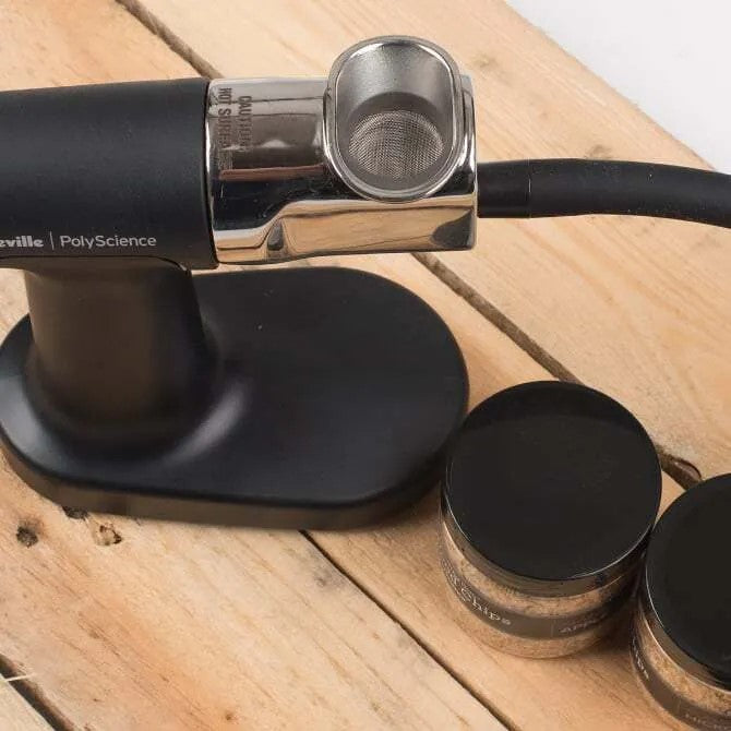 Breville Commercial Smoking Gun Pro - Premium Handheld Food Smoker for Cocktails, Meats & Desserts - Perfect for Home Chefs & Mixologists