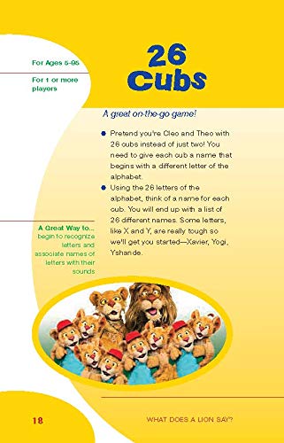 What Does a Lion Say?: Fun Language Games for Kids - Perfect for Early Learning and Family Playtime