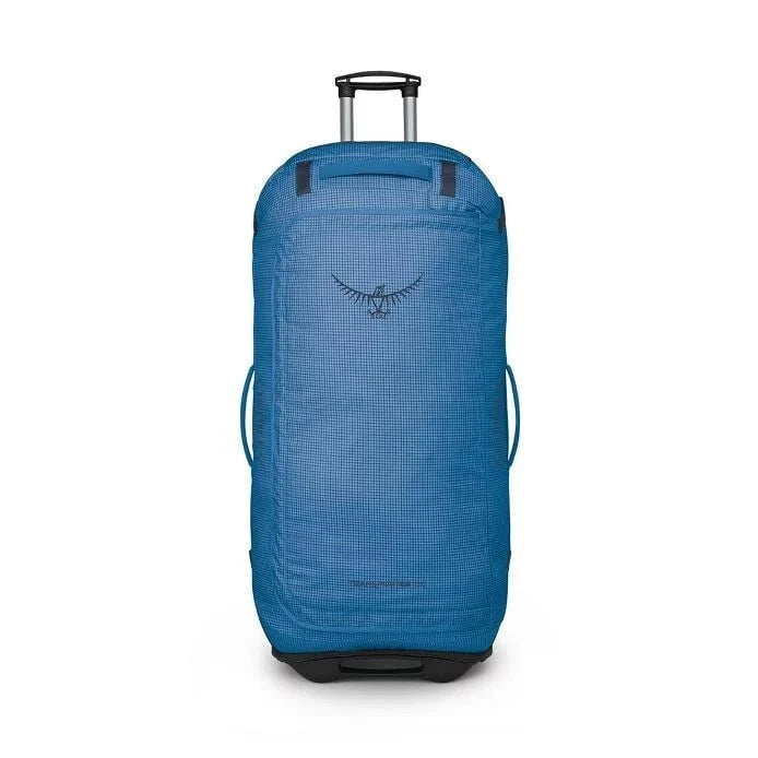 Osprey Transporter Wheeled Duffel 120 - Large Rolling Travel Duffel Bag for Airplane, Camping & Adventure Gear Storage - Perfect for International Travel & Outdoor Expeditions