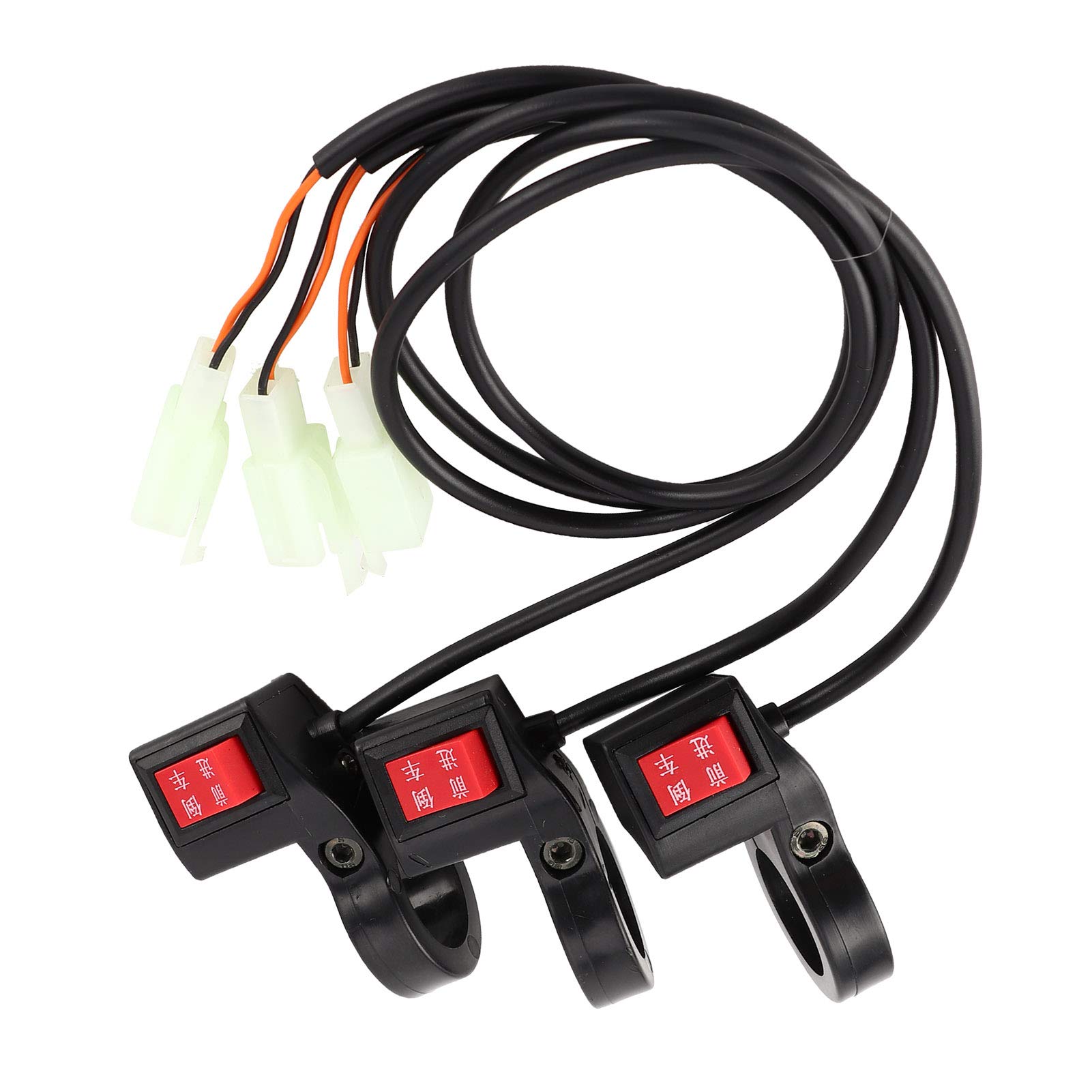 3Pcs Electric Scooter Handlebar Gear Switch - Forward & Reverse Switch Replacement Parts for E-Scooters - Perfect for Commuting & Urban Transportation