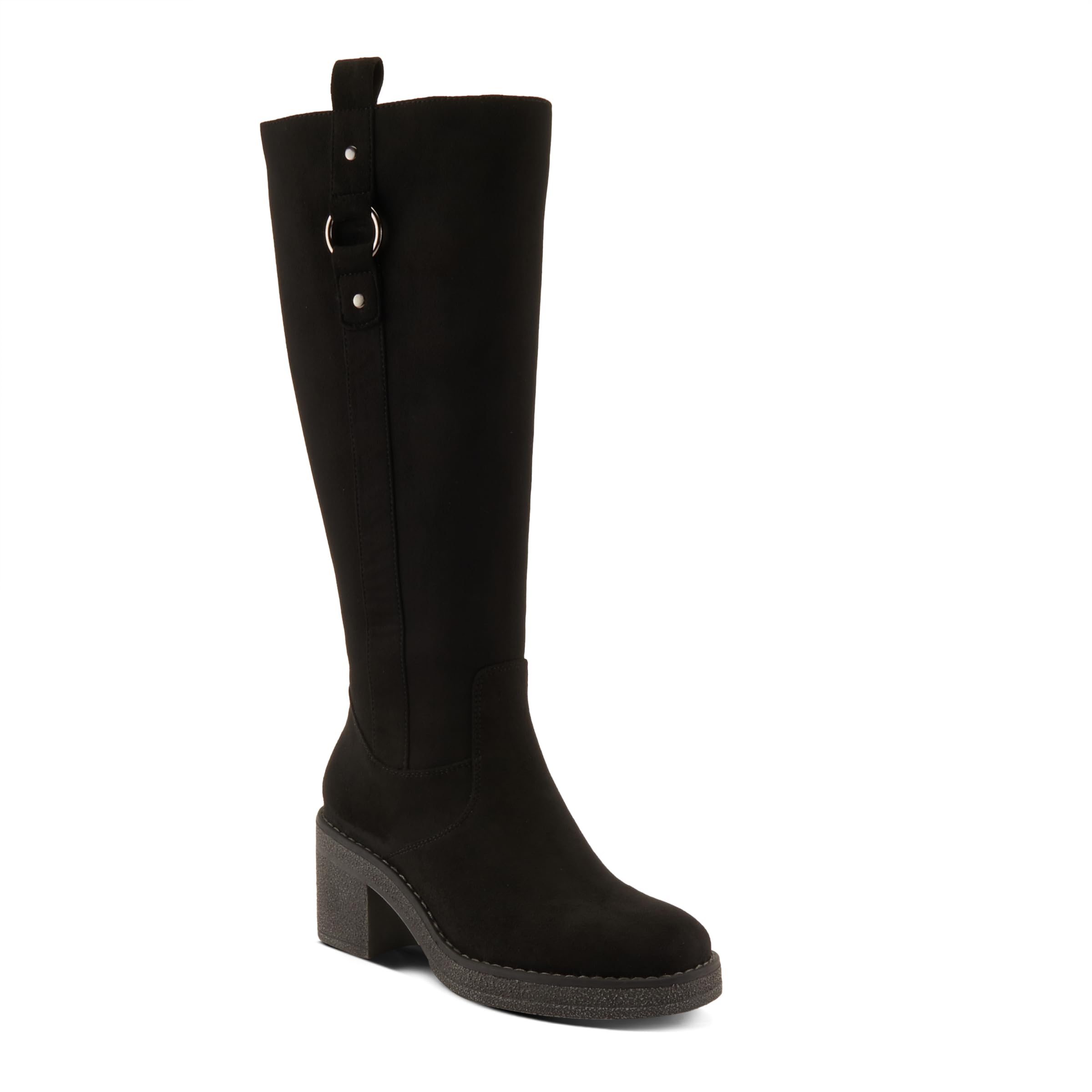 PATRIZIA Women's Starlie Knee High Leather Boots - Stylish Winter & Fall Fashion for Casual Outfits & Office Wear