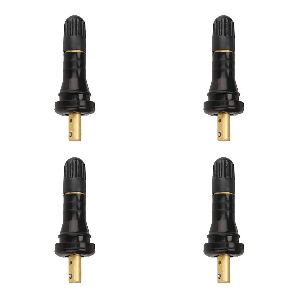 Autel MXSensorRV Rubber Valve Stem Caps (4-Pack) - Heavy Duty Tire Pressure Monitoring for RVs, Trailers & Trucks - Weatherproof & Durable TPMS Accessories