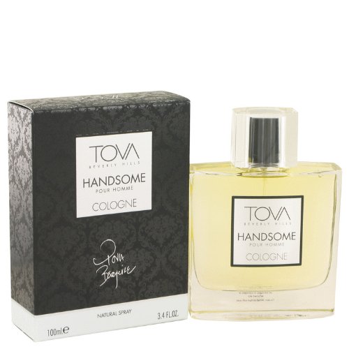 Tova Handsome Cologne for Men - 3.4 oz Eau de Cologne Spray | Long-Lasting Fragrance | Perfect for Date Night, Office & Special Occasions