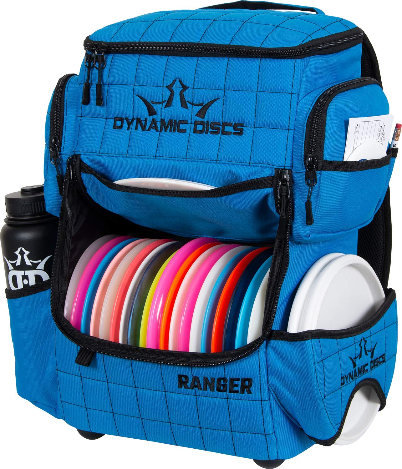 D.D DYNAMIC DISCS Ranger Disc Golf Backpack - Lightweight & Durable Disc Storage for Ultimate Frisbee Players | Perfect for Tournaments & Outdoor Sports