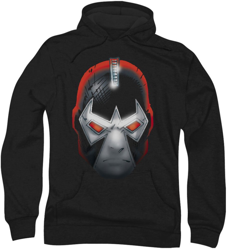 Batman Bane Head Hoodie for Men - Superhero Cosplay Costume & Casual Wear - Perfect for Halloween, Comic Con, and Everyday Fandom Fashion