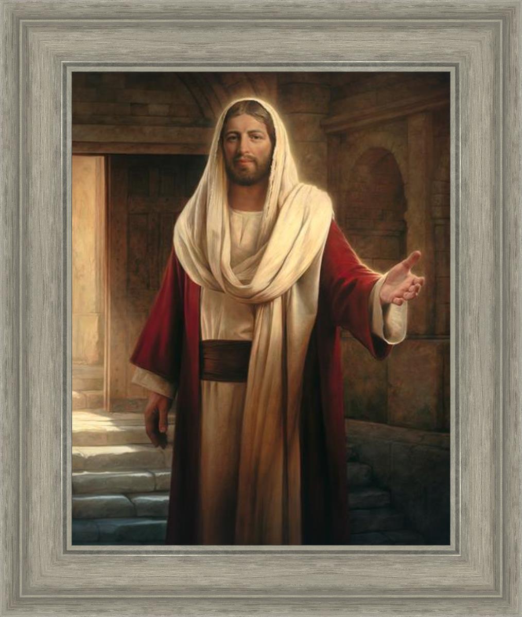 Come Follow Me by Howard Lyon - Inspirational Christian Art Print for Home, Church & Office Decor